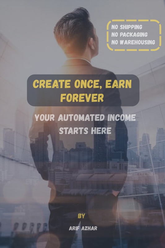 Create Once, Earn Forever – A Step-by-Step Guide to Building Passive Income with Digital Products